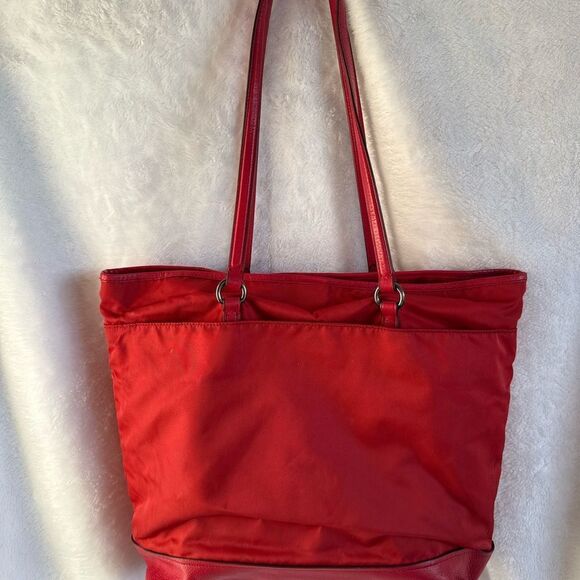 Coach Red Tote Bag - Picture 8 of 9